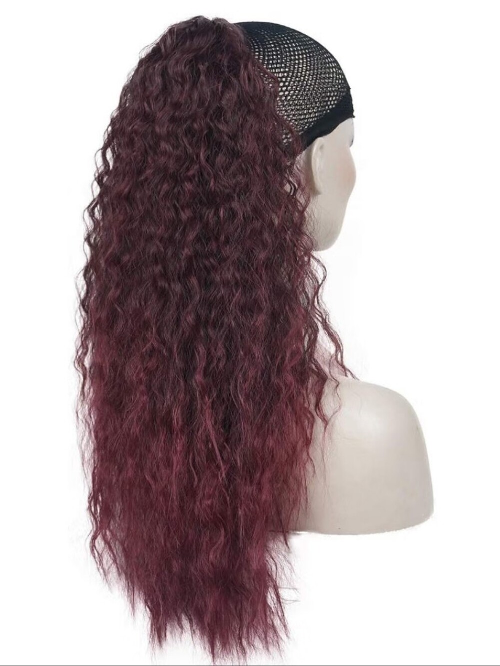 24 Inch Long Wave Ponytail Extension - Picture 2 of 6